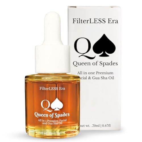 FilterLESS Era Queen of Spades All-in-One Gua Sha Oil &...