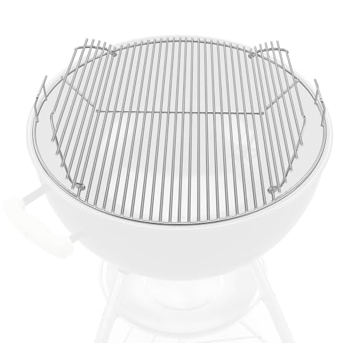Uniflasy for Weber 22 Inch Hinged Cooking Grate – 304 Stainless Steel Grill Grate Replacement,...
