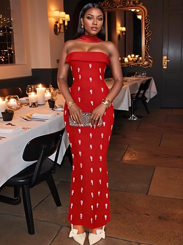 Image of Figdaw Elegant Long Prom Dresses Sexy Evening Gowns for Women Formal Events 2025