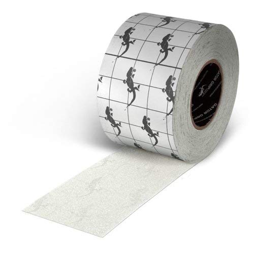 Gator Grip Premium Grade Colored Anti-Slip Tape (4" x 20 Yard, Clear, 3)