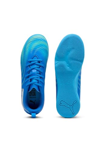 Puma Future 9 Play IT JR Fußballschuh, Ultra Blue White-Luminous Blue-Fizzy Melon, 44 EU – Ansicht 4