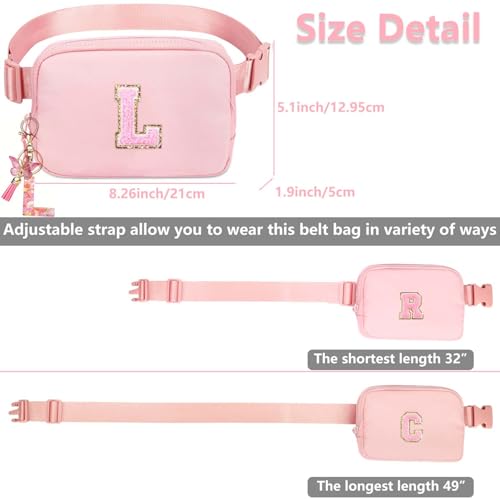 Image of Initia Belt Bag - Small Waist Bag for Teen Girls & Women, Trendy Kids Fanny Pack - Ages 8-12, Teen Birthday Gifts