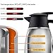 Sumerflos 1.5L/50 Oz Thermal Coffee Carafe - Double Wall Stainless Steel Vacuum Insulated Thermos - Leak Proof Lid with Dust Cover - Cool Touch Handle - Heat and Cold Retention (Silver)