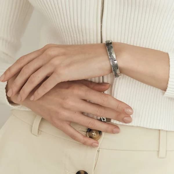 Granddaughter/Daughter Svana Bracelet Bangle From Grandma/Nana with Message Card,I Will Always Be With You,Adjustable Stainless Steel Inspirationallove Cuff Bracelets for Her Meaning Birthday Gifts3