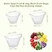 3PCS Cheese Cloth Filling Squeeze Nylon Bags, Bowl-shaped reusable nylon cheese cloth filter bag, Ultra Fine Mesh Strainer Bags, suitable for nut milk, juice, soy milk, dumpling fillings (S, M, L)