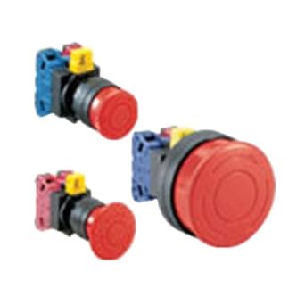 IDEC HW1B-V301R Emergency Stop Push Button Switch HW Series  29 Medium 1b  22 Button Color Red