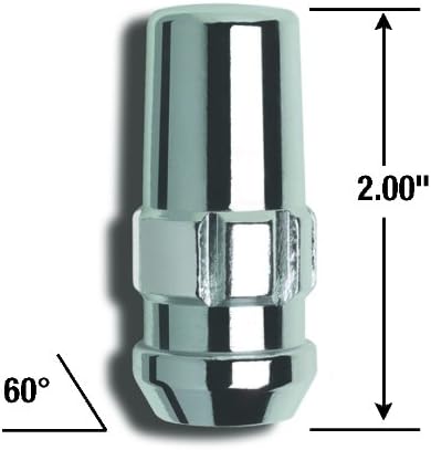 Gorilla Automotive 76691N Duplex Acorn Wheel Locks (9/16" Thread Size)