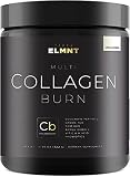 ELMNT Super Collagen Burn - Multi Collagen Powder w. Probiotics, KSM66, Apple C. Vinegar, Green Tea,