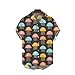 SSBZYES Herrenhemd Sommer Herren Kurzarmhemd Herren Plus Size Hemd Jugend Floral Lose Plus Size Revers Bedrucktes Hemd
