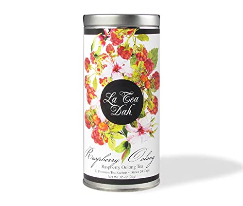 Raspberry Oolong Tea by La Tea Dah, Premium Raspberry Tea