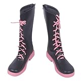 Sword Art Online Alternative Gun Gale Online SAOAGGO Kohiruimaki Karen LLENN Shoes Boots Cosplay Costume Customizable Size(Women 9US 10.03inch 25.5cm) 1101069