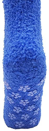 Fuzzy Socks Non Skid, 6 Pairs for Women, Warm, Soft Furry Microfiber, Comfortable, Cozy, Bulk Pack2
