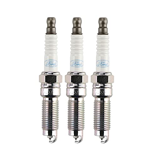 Bougies d'allumage Logea Silznar8C7H robustes pour Ford Fiesta Ecoboost 3 cyl