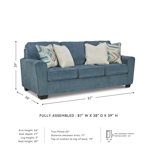 Casual Blue Sofa for Stylish Living Rooms - Image 4