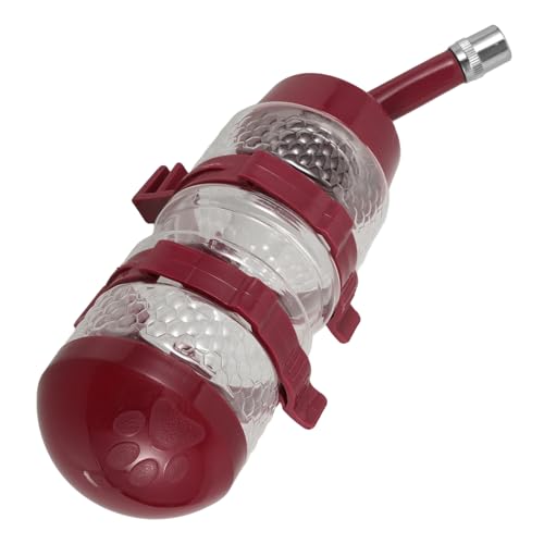 PERSELOSO ペット用自動給水器 吊り下げ式 大容量 水飲み器 犬猫兼用 ケージ取り付け可能 フィーダー付き