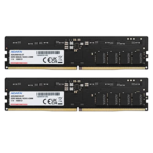 【新品未開封】ADATA 5600 DDR5 メモリ 16GB x 2 Amazon | ADATA デスクトップPC用メモリ DDR5 PC5-44800(DDR5