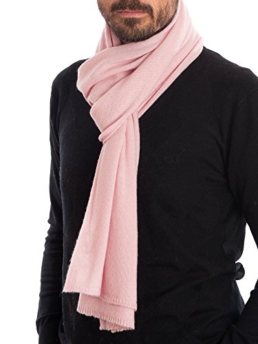 DALLE PIANE CASHMERE - Écharpe 100% cachemire - Femme/Homme, Couleur: Rose, Taille unique
