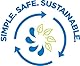 Nalgene Sustain Trinkflasche aus Tritan, BPA-frei, für Kinder, aus 50% Kunststoffabfällen, auslaufsicher, langlebig, BPA-frei, karabinerfreundlich, wiederverwendbar, 340 ml, rosa Meerjungfrau