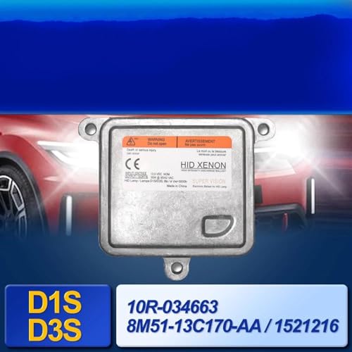 Ballast D1S D3S module commande phares compatible pour Lincoln 6L7Y13C170A 1521216