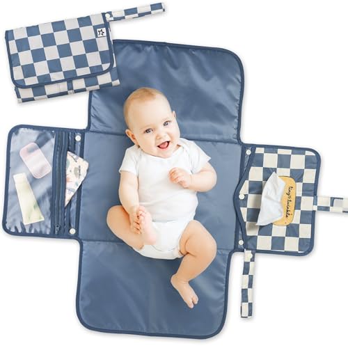 Tiny Twinkle Portable Diaper Changing Pad | Waterproof, Wipeable &