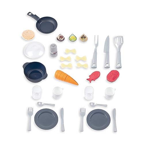 Cuisine évolutive Tefal de Smoby Pour enfants dès Avec plinthes amovibles 31 accessoires inclus - vue 8