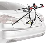 Allen Sports Deluxe+ 2-Bike Trunk Mounted Carrier, Model QS2, Black