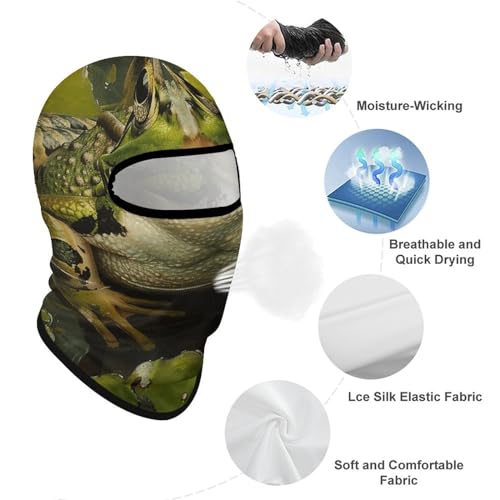 Balaclava para hombre y mujer, máscara integral para esquí, ciclismo y actividades al aire libre miniatura 3