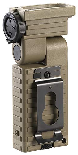 Image of Streamlight 14032 Sidewinder 55-Lumens LED Military Flashlight with (2) AA Alkaline Batteries in Box, Coyote