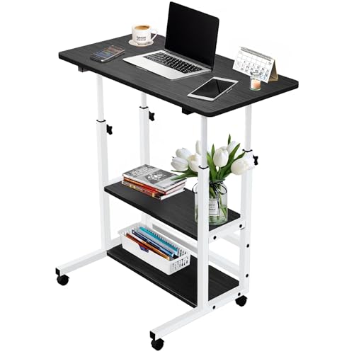 Listado de Muebles para Computadora Pequeños disponible en línea para comprar. 46 Seraphiel Mesa Para Laptop Escritorio Elevable Con Ruedas Perfecta Para Cama Y Oficina En Casa Altura Ajustable Mesa Auxiliar Multifuncional Ideal Para Computadora De Escritorio Y...