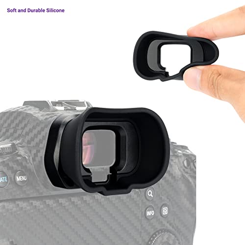 Extended Style Soft Silicone Eyecup for Canon EOS R5C R5 R6 R6II Full Frame Mirrorless Camera - Image 3