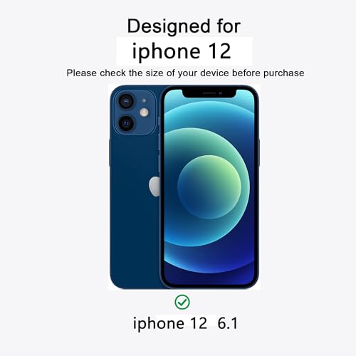 Image of Magnetic iPhone 12 /12Pro case,Compatible with Magsafe, Military-Grade Protection,Slim Translucent Matte Shockproof with Anti-Scratch Anti-Fingerprint Phone Cover (transparent, iPhone 12 /12Pro)