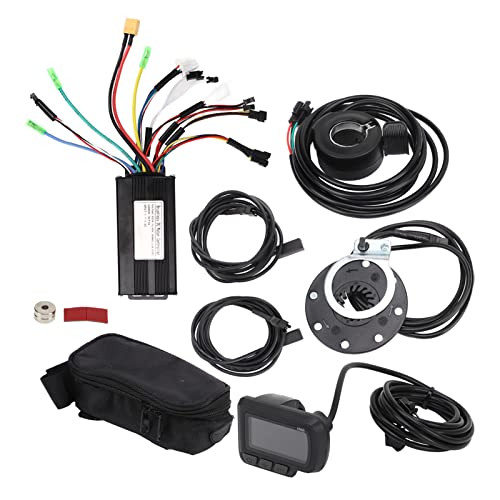EASY INSTALLATION WITH THUMB THROTTLE: This Electric Bikes Conversion Kit comes with a 130X Thumb Throttle, making acceleration and speed control easier and more comfortable. The throttle fits snugly on most handlebars, providing ergonomic control with minimal hand strain