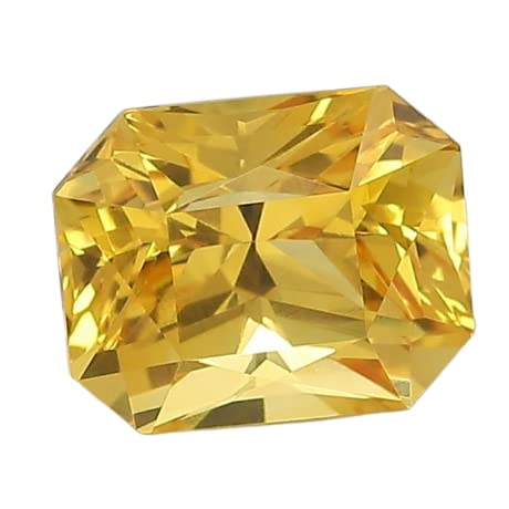 Gemestic Ceylon Yellow Sapphire Stone Original Certified येलो सफायर स्टोन 5.40 Carat / 5.90 Ratti Pure Pukhraj Stone Brilliant Cut Kanak Pushparagam Stone /Puskraj / Pokraj / Pokhraj / Pokhraaj पुखराज रत् (B0B1MY2LQM) Amazon Price History, Amazon Price Tracker