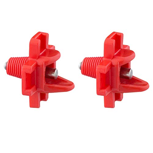 New2 PCS Automatic Chicken Quail Pigeon Drinker Drinking Water Poultry Drinking Water Bowl Farm Farming Equipment (Red)