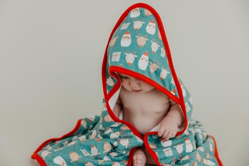 Image of Copper Pearl Hooded Bath Towels Premium Knit /Terry Cloth Baby Towels with Hood, Pockets, and Cool Designs - Great to Gift and Make Bath Time Fun - Baby Bath Towel, Prancer