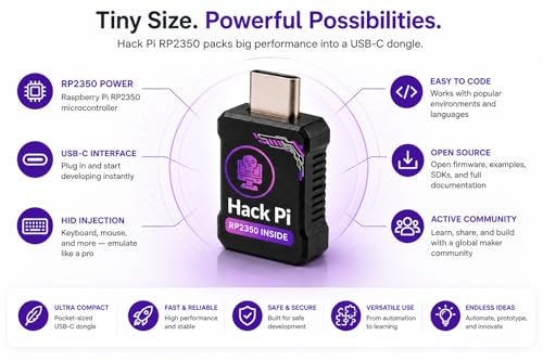 Hack Pi RP2350 USB Dev Board