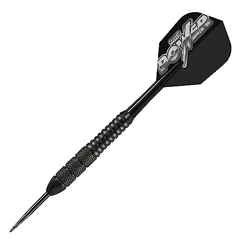 Target Darts Phil Taylor Power Storm Black 24G Brass Steel Tip Darts Set