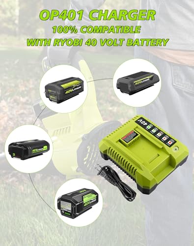 Image of OP401 Charger Replacement for Ryobi 40V Charger
