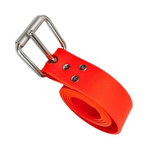 jiahesuw Silicone Diving Weight Belt with Buckle Snorkeling Waist Belt Comfortable Freediving Weight Belt for Scubas Diving