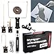 STREND PRO Styroporschneider heißdrahtschneider AKKU | 4-in1 Heißer Draht Styroporschneider 550°C für DIY-projekte | plastik koffer, USB-C, 10m Draht, messer adapters | Styropor schneider