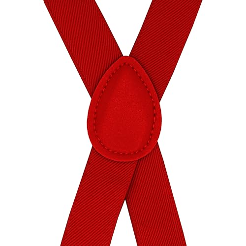 Image of Dibi Suspenders for Men - Adjustable X back Suspender with 4 Strong Clips