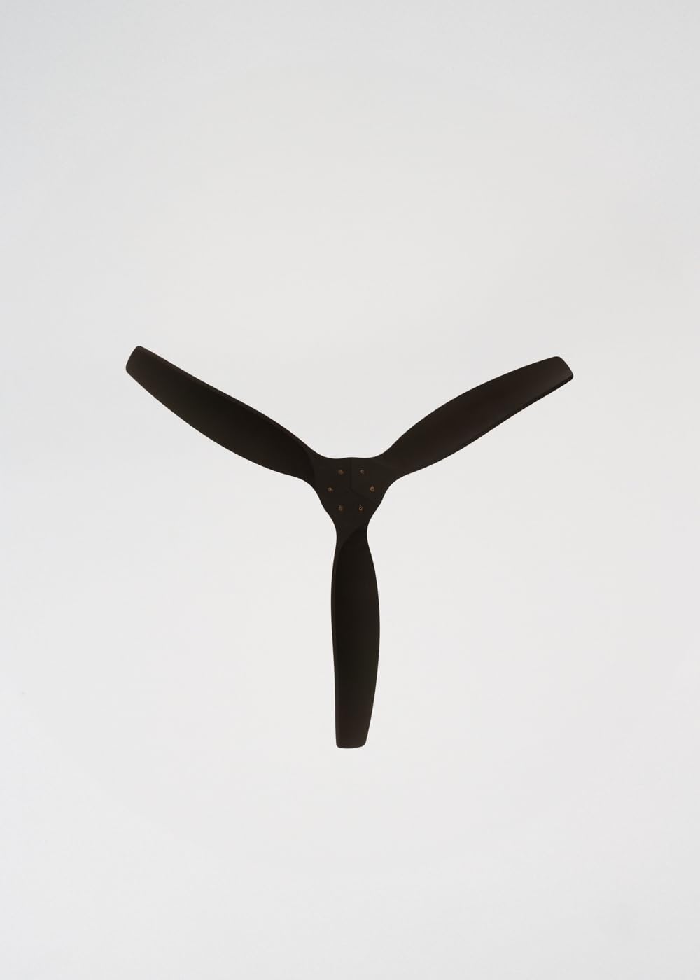 CREATE / WINDSTYLANCE M/Ventilateur plafond ABS noir + télécommande / 40W, Silencieux, Ø132 cm, 6 vitesses, minuterie, été-hiver, double hauteur, moteur DC