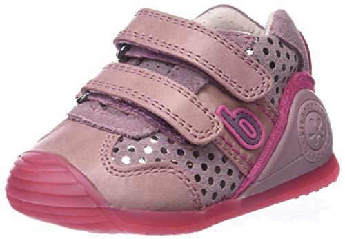 Biomecanics 181144, Zapatillas de Estar por casa Niñas, Rosa (181144/C/Amz Malva (Wax Natural), 18 EU