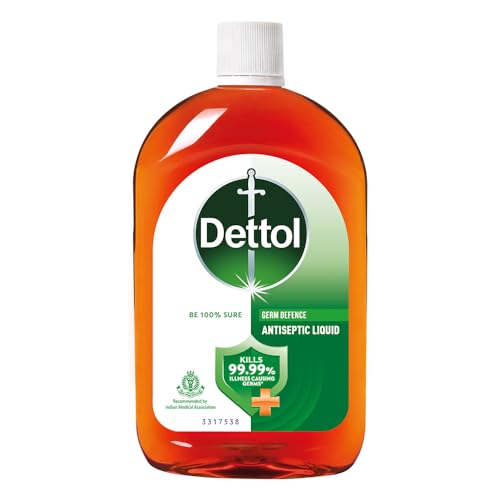 Dettol Antiseptic Liquid for First Aid, Surface Disinfection and ...