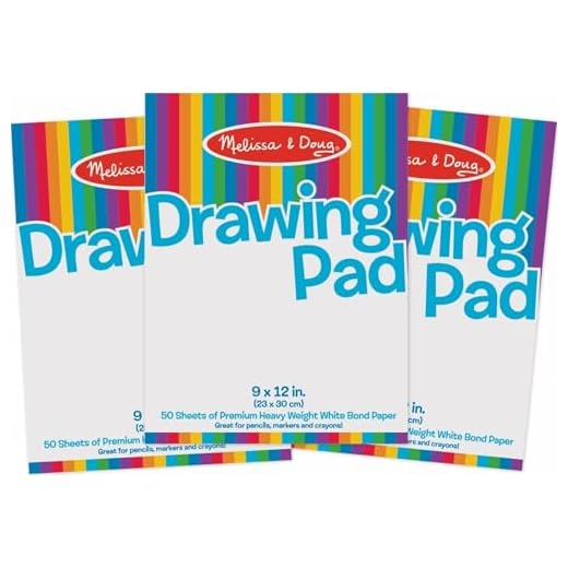 Melissa & Doug Drawing Paper Pad Set