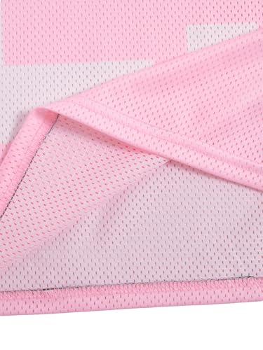 SOLY HUX Men's Short Sleeve Jersey Shirts V Neck Graphic Tees Mesh Loose Summer Sporty Tshirt Tops3