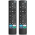 (Pack of 2) Universal Remote Control for Samsung/Insignia/Toshiba/TCL/Vizio/Pioneer/Roku Smart TVs Remote Replacement, Compatible with Voice Smart TV