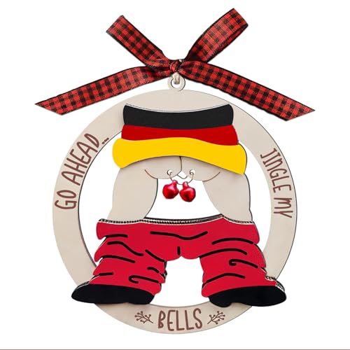 TELAIN 1 Stück Lustige Weihnachtsornamente, Witzige Ornamente für...