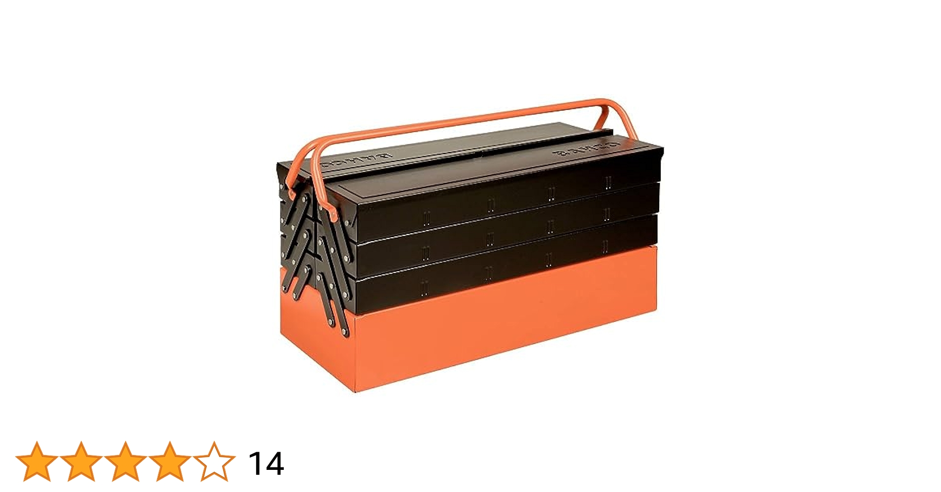 KC コーポレーション　ツールボックス バーコ 7トレー付きメタルボックス 1497MBF750 スチール製工具箱