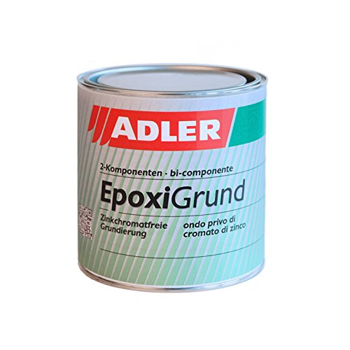 ADLER 2K-Epoxi-Grund 800g Hellgrau Zinkchromatfrei Lack - Grundierung auf Epoxibasis